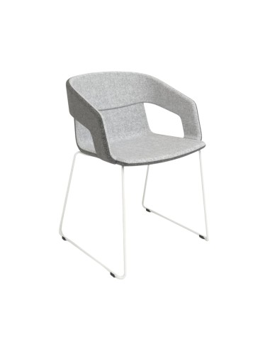 Chaise de réunion TWIST&SIT avec piètement luge