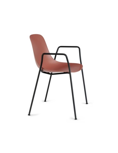 Chaise extérieure Pure Loop Mono avec accoudoirs