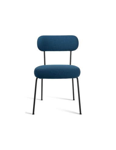 Takumi – Chaise élégante en tissu, alliant confort d’assise et silhouette légère