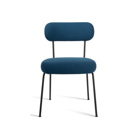 Takumi – Chaise élégante en tissu, alliant confort d’assise et silhouette légère