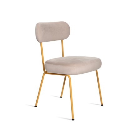 Takumi – Chaise design avec assise en tissu, parfaite pour un intérieur élégant et contemporain