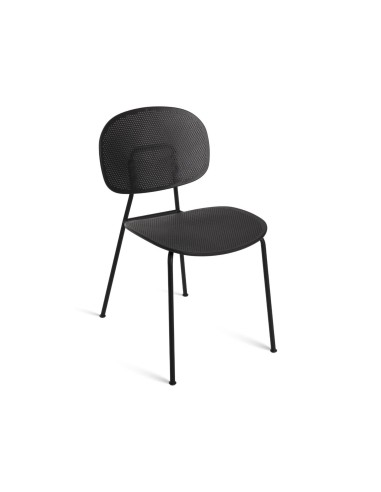 Tondina Slim – Chaise légère et résistante en plastique recyclé, parfaite pour les collectivités