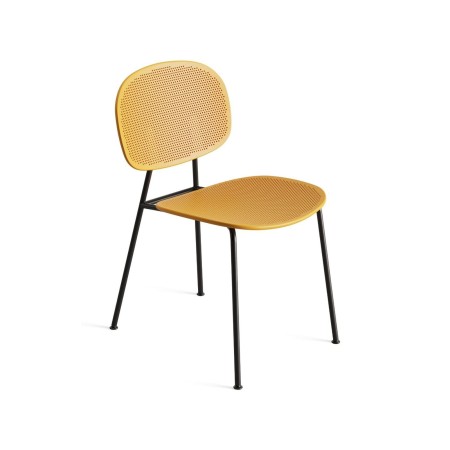 Chaise Tondina Slim – Design épuré et structure métallique avec une assise écologique