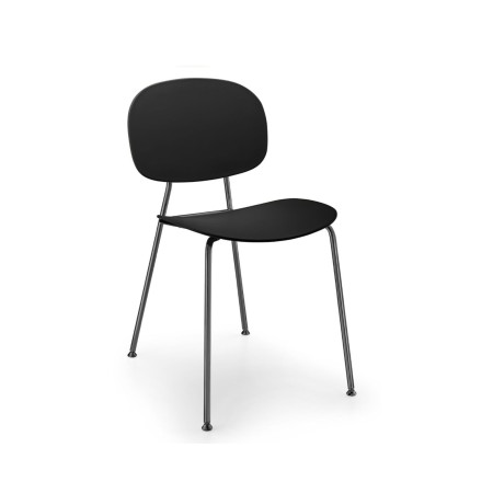 Tondina Pop – Chaise empilable au style minimaliste, disponible en plusieurs coloris