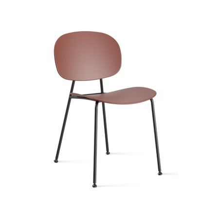 Chaise Tondina Pop – Structure métallique légère et assise en plastique pour un look contemporain