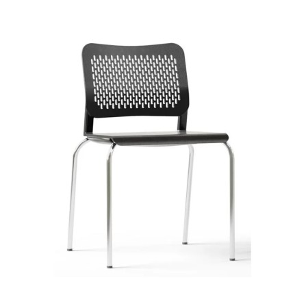 Chaise formation empilable en plastique -Wait 2