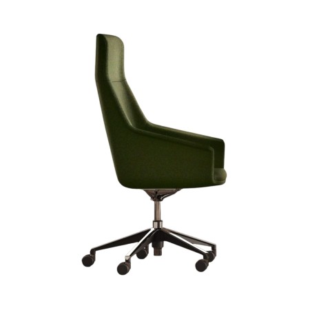 Siège de direction en cuir au design imposant - Jera