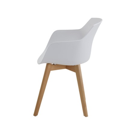 Chaise scandinave design avec pied bois - Billy - 3764 - Sitek 2