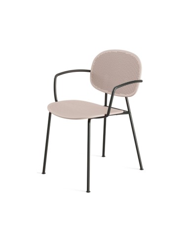 Tondina Slim – Chaise extérieure avec accoudoirs, idéale pour créer un coin repas chic en plein air