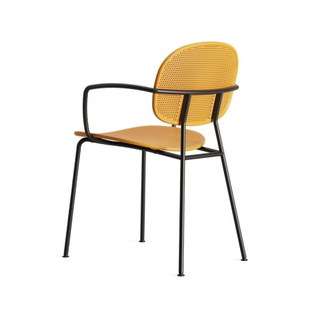 Chaise outdoor Tondina Slim – Style contemporain avec accoudoirs, parfaite pour une terrasse élégante