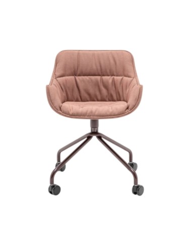 Baltic soft duo - assise rembourrée pieds étoile sur roulettes