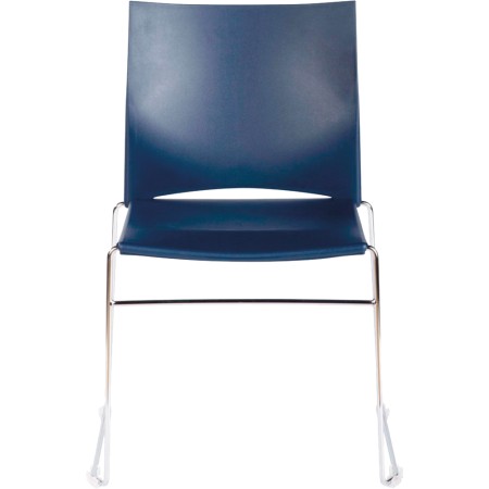 Chaise collectivité empilable et accrochable bleu - Jill - Sitek - 3680